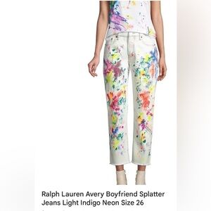 NWT. Ralph Lauren Avery boyfriend jeans